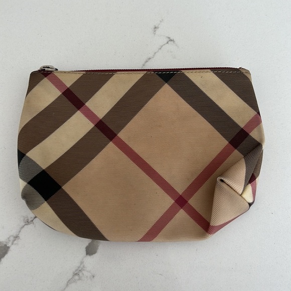 Used Burberry Mini Cosmetic Bag - Picture 2 of 4